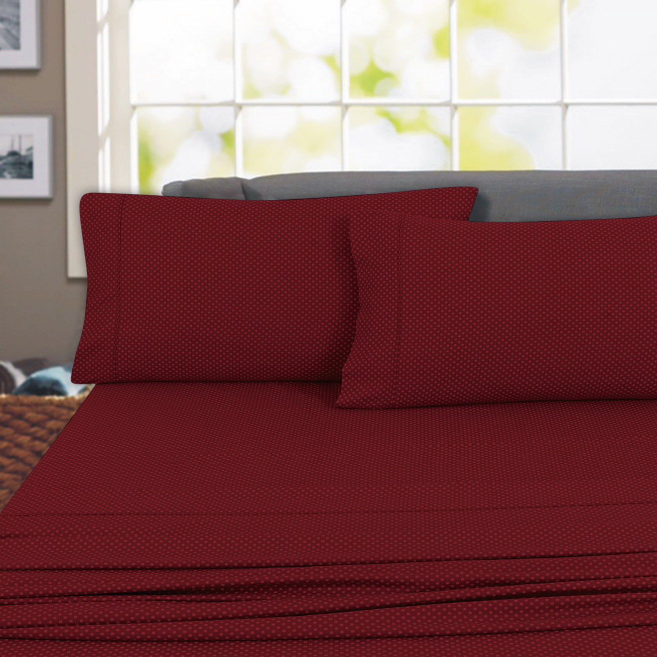 Complete Bedding Set Parrot Green Stripe Choose Sizes 1000 TC Egyptian Cotton