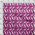 thumbnail image 2 of oneOone Cotton Poplin Fuschia Pink Fabric Animal Skin Fabric For Sewing Printed Craft Fabric By The Yard 56 Inch Wide-CCV, 2 of 4