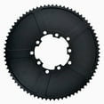 thumbnail image 3 of Driveline AL7075 Road Bike Bicycle TT Chainring 75T, BCD 110/130mm, Black #ST1496, 3 of 3