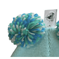 thumbnail image 3 of Disney Mickey Mouse Knit Beanie with Pom-Pom Turquoise for Kids, 3 of 4