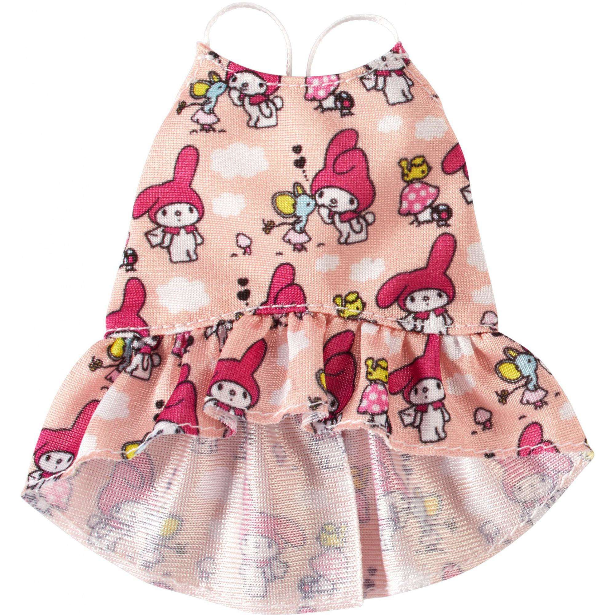 2019/ 2020 Barbie Doll Hello Kitty Fashion Pack HELLO KITTY HOODIE DRESS 