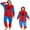 Blue-red, variant on Unisex Children Pajamas Halloween Christmas Kids Onesie Cosplay Cartoon Pjs Teens Party Jumpsuits