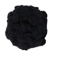 thumbnail image 4 of Hilo grueso de pompón para tejer a mano, cómodo, suave, para hacer tú mismo, jumbo Negro, 4 of 9
