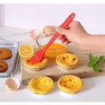 thumbnail image 5 of ensemble De Trois Pices Ensemble De Pinces Alimentaires En Gel De Silice Rouge Ensemble De Brosse Huile En Gel De Silice Grattoir Gril Pince Ste, 5 of 5