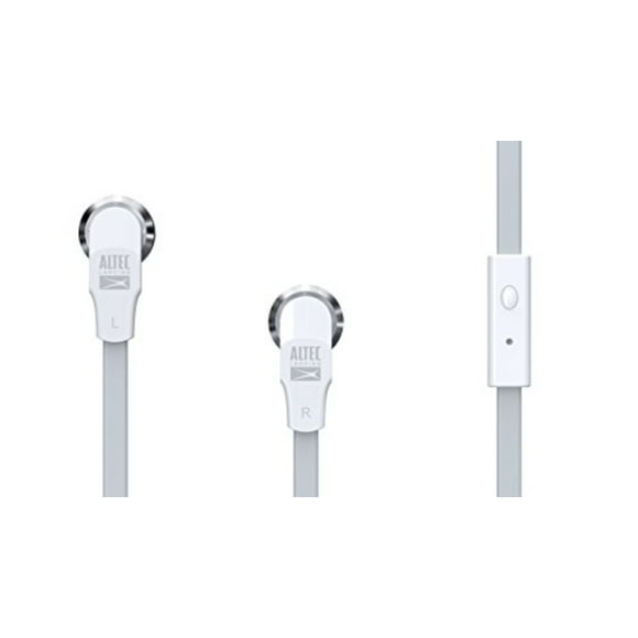 Altec Lansing Écouteurs Intra-Auriculaires X Stéréo MZX145-WHT-OD, Blanc