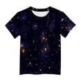 thumbnail image 4 of boobe Girls Short Sleeve T Shirts Kids Slim Fit Tops Casual Crewneck Tees 6-12 Months 12-24 Months 2t 3t 4t 5t 6t 7t 8t 9t Children, 4 of 4