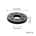 thumbnail image 3 of 10pcs Strap Locks Rubber Guitar Strap Lock Blocks Guitar Protector Guitar Locks, 3 of 5