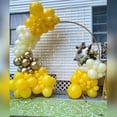thumbnail image 3 of Yellow Balloons 110Pcs Yellow Balloon Garland Arch Kit 5/10/12/18 Inch Matte Latex Yellow Balloons Different Sizes as Honey Bee Gender Reveal Balloons Baby Shower Birthday Sunflower Party Decorations, 3 of 4