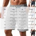 thumbnail image 2 of Yievot Cotton Shorts for Men Casual Drawstring Elastic Waist Loose Fit Summer Vacation Travel Shorts, 2 of 7