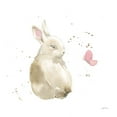 thumbnail image 2 of Pete, Katrina 26x26 White Modern Wood Framed Museum Art Print Titled - Dreaming Bunny II, 2 of 4