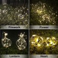 thumbnail image 4 of Luces solares para jardín, luces solares decorativas para exteriores Firew Solar, 4 of 5