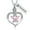 Pink, variant on Personalized Crystal Butterfly in Heart Cremation Jewelry for Ashes Holder Urn Necklace for Ashes of Loved One Pendent for Ashes and Chain