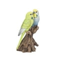 thumbnail image 4 of Battery Operated Couple Budgerigar Outdoor Garden Statue - 7", 4 of 6