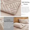 thumbnail image 6 of Davulos King Size Comforter Set 7 Pieces Bed in a Bag King Boho Beige Beddding Comforter Sets, Tufted Bed Set with Comforter, Sheets, Pillowcases & Shams, 6 of 9