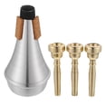 thumbnail image 4 of 1 Set Trumpet Metal Mouthpiece Trumpet Replacement Part Trumpet Mute Supply, 4 of 9