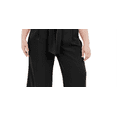 thumbnail image 2 of Alfani Womens Plus Wide Leg Cropped Culottes Black 18W, 2 of 3