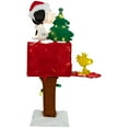 thumbnail image 4 of Northlight LED Lighted Peanuts Snoopy on Mailbox Outdoor Christmas Decoration - 32" - Clear Lights, 4 of 8