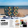 thumbnail image 5 of KdxioBlue Floral for Beach Bag for Women Large Beach Tote Bag Waterproof Sandproof Swim Bag with Zipper Pockets Beach Vacation Travel, 5 of 7
