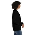 thumbnail image 2 of Hanes Unisex Garment Dyed Long Sleeve Pocket T-Shirt Black 3XL, 2 of 4