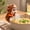 B, variant on Animal Cup-Hanging Mini Fan, Portable Personal Cooling Fan for Desk and Travel, Decorative Accent for Living Room, Bedroom, Entryway, Office, Shelf, Tabletop and Everyday Home Display