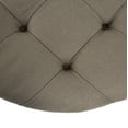thumbnail image 3 of Zentique CF056-2 E272 A048 40 x 17 x 40 in. Maison Tufted Round Ottoman, Grey Linen, 3 of 4