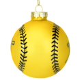 thumbnail image 4 of Tree Buddees X Savannah Bananas Adorno Oficial De Bola De Plátano De Cristal Con Forma De Béisbol Amarillo, Edición Limitada (Bola De Plátano), 4 of 5