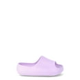 thumbnail image 4 of No Boundaries Women's Platform Comfort Slide Sandals, 4 of 5