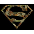 thumbnail image 2 of Superman Camo Logo Boy's Black T-shirt-Small, 2 of 4