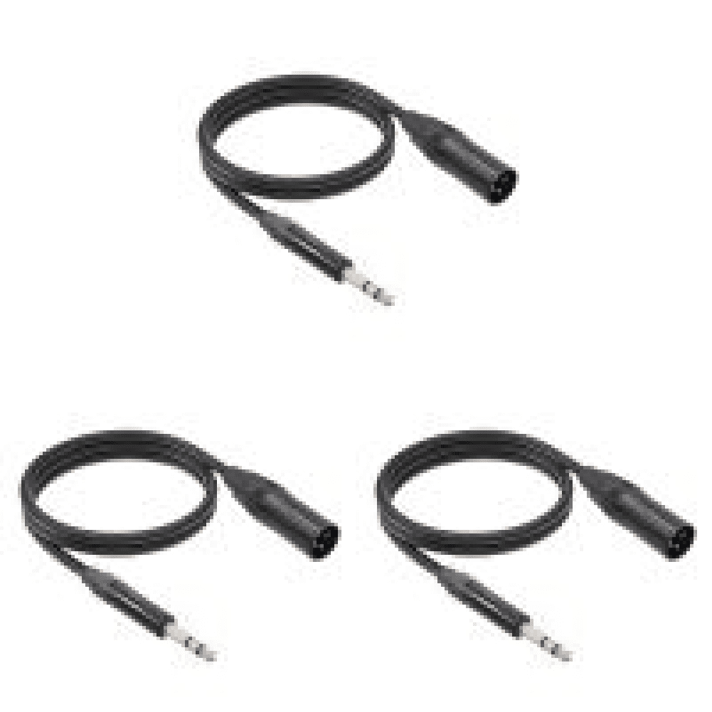 Adaptateur Jack 6,35mm Vers XLR Femelle - Lot De 2 - Qualité Pro