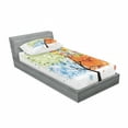 thumbnail image 3 of Ambesonne Tree Fitted Sheet & Pillow Sham Set, Flowers 4 Season Theme, Queen, Multicolor, 3 of 3