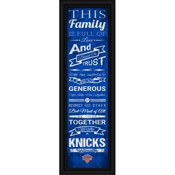 Oklahoma City Thunder Crackle Family Cheer Framed Art