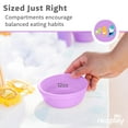 thumbnail image 5 of Re-Play 12 Oz. Toddler Bowls for Snacks and Everyday Dining - Dishwasher and Microwave Safe - Made in USA - Set of 4 - Tulip, 5 of 11