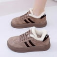 thumbnail image 5 of Women's Casual Shoes Retro Lined Warm Soft Sole Comfortable Walking Sneakers Versatile Fashion Footwear for Everyday Use, 5 of 9