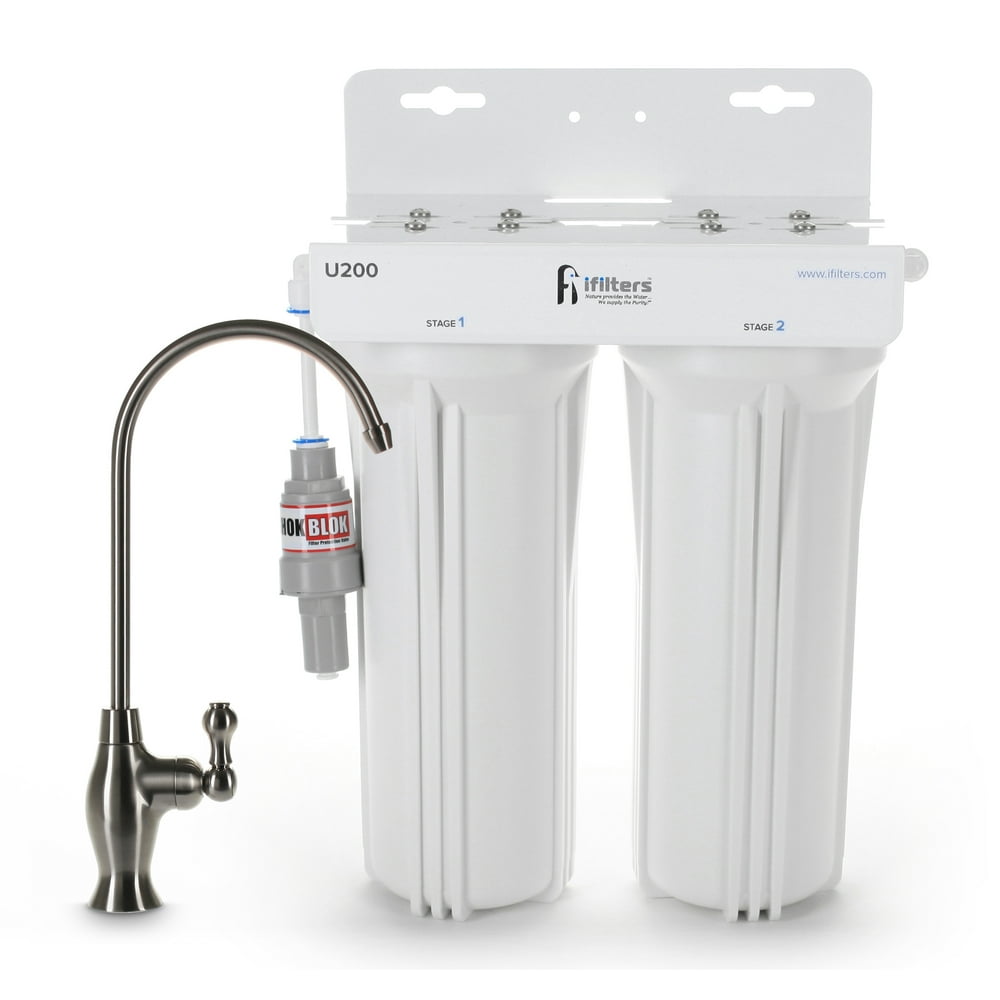 U200 Premium Drinking Water Filtration System 2 Stage w/ Designer