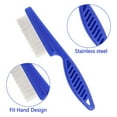 thumbnail image 4 of Pet Flea Comb 6-piece Set Of Blue Comb Stainless Steel Needle Dense Tooth Cat And Dog Comb, 4 of 9