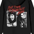 thumbnail image 4 of Fast Times At Ridgemont High Stacy & Linda Photo Art Long Sleeve Black Adult Zip-Up Hoodie-Small, 4 of 5