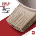 thumbnail image 3 of Ultrachef Arrocera Antiadherente Master Stone Tapadera de Vidrio Templado|Revestimiento de Piedra de Alemania 100% libre de PFOA para estufa de inducción, gas o eléctrica. Olla Baja Blanca 3.8 L 28 cm, 3 of 7