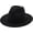 1 Pack: Felt Fedora Black, variant on Classic Felt Fedora Hats for Men Women Floppy Wide Brim Panama Hat with Belt Buckle