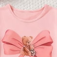 thumbnail image 6 of Kids Clothes Girls Cute Graphic Crewneck Short Sleeve T Shirts and Flare Pants Set Fashion Girls Outfits Size 2-8, 6 of 6