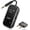 Black, variant on SUNITEC Airplane Bluetooth 5.3 Adapter, Supports 2 Headphones, Wireless Audio Transmitter for All Headphones, 3.5mm AUX for Flights & Travel