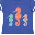 thumbnail image 4 of Inktastic Seahorse Ocean Sea Creatures Boys or Girls Toddler T-Shirt, 4 of 5