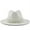 White, variant on Lroveb Cowboy Hats for Women British Style Elegant Jazz Hat Pearl Ring With Top Wide Brim Ladies Woolen Fedora Hat