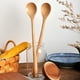 thumbnail image 3 of Cuchara larga de madera para remover fruta, utensilio de cocina para cucharas enzimáticas, cocina, comedor y bar, 3 of 8