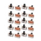 thumbnail image 1 of 20 Piezas 2 Posiciones 6P DPDT Interruptor de Montaje en Panel Micro Latching Power Switch, 1 of 2