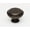 Chocolate Bronze, variant on Alno A1146 Knobs 1-1/2" Round Rustic Lipped Solid Brass Mushroom Cabinet Knob / Drawer