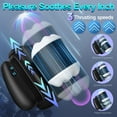 thumbnail image 2 of AYIYUN Thrusting Male Masturbator Sex Toys for Men 2 in 1 Stroker 3 Telescopic & 10 Vibrating Modes Automatic Adult Toy for Self-Pleasure Masturbation, 2 of 9