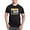 Black, variant on - Proud Dad Of A Soldier White And Gold Men's Eco Sport T Shirt - Men's Dark Eco Sport T-Shirt