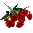 Day Gift Carnations Artificial Flowers Real Artificial Flowers Home