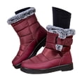 thumbnail image 3 of Women's Snow Boots - Fashionable Winter Comfortable Mid Boots for Couples for Keeping Warm in Snowy Conditions, 3 of 8