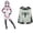 White, variant on Spider Themed Superhero Jumpsuit Women's Halloween Costume Breathable Jumpsuit Polyester Classic Cosplay Fit for Family Matching Halloween Costumes Pink Xl